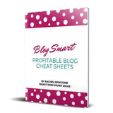 Blog Smart Profitable Blogging Checklists