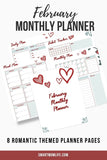 February Monthly Planner