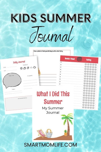Kids Summer Activity Journal