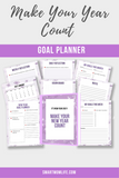 Make Your Year Count Goal Planner