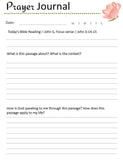 Prayer Journal