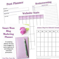 Smart Mom Blog Marketing Planner