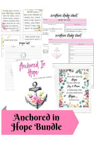 Anchored In Hope Scripture Journal