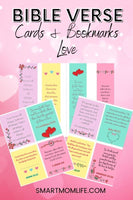 Bible Memory Cards & Bookmarks - Love