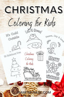 Kids Christmas Coloring Pages