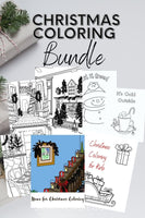 Christmas Coloring Bundle