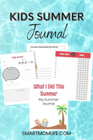 Kids Summer Activity Journal