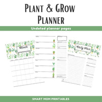 Plant & Grow Planner