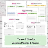 Vacation Trip Planner printable